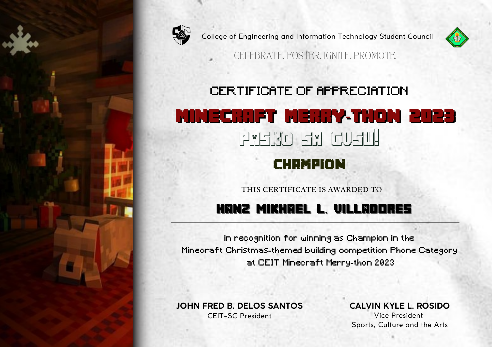 Certificate 5